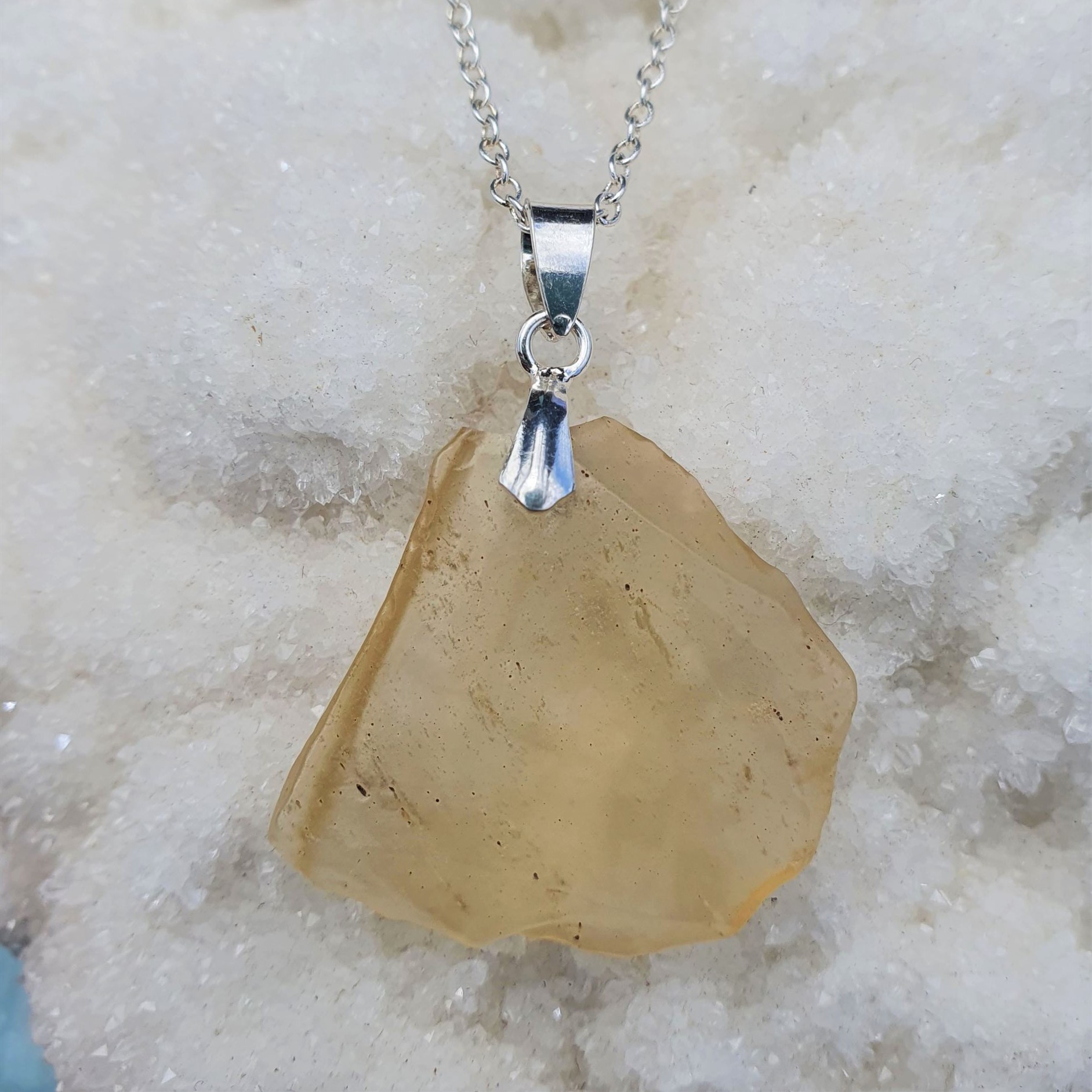 Libyan Desert Glass Pendant – Confidence and Potential 3.47 grams ...